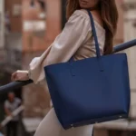 torebka damska shopperka skórzana